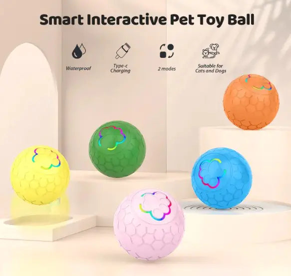 Electric Intelligent Gravity Jumping Ball
