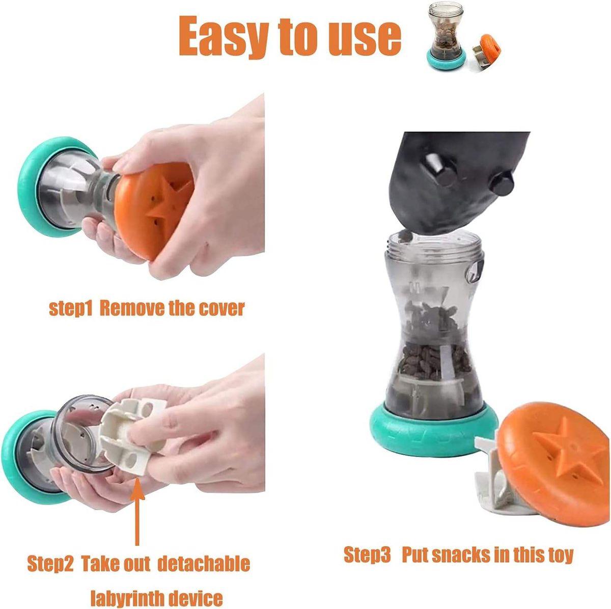 Interactive IQ Treat Ball – Keep Your pet Entertained & Engaged!