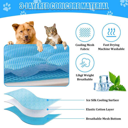 Gel Self-Cooling Summer Pad